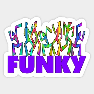 Funky Sticker